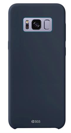 #Silk Custodia TPU Soft Touch Galaxy S8 G950 Dark-Blue