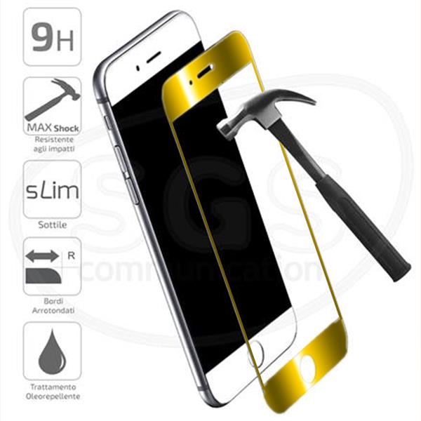 #Full Glass Samsung Galaxy A3 2017 A320 Gold