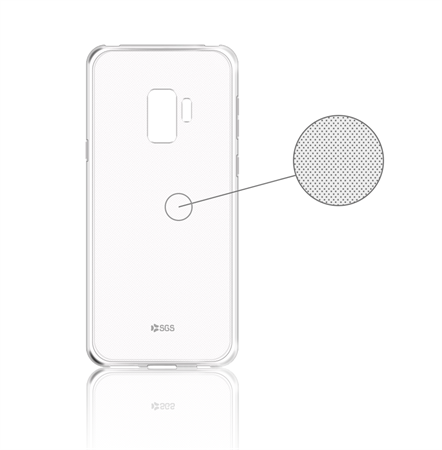 #Clear Custodia in TPU trasparente Samsung S9 G960