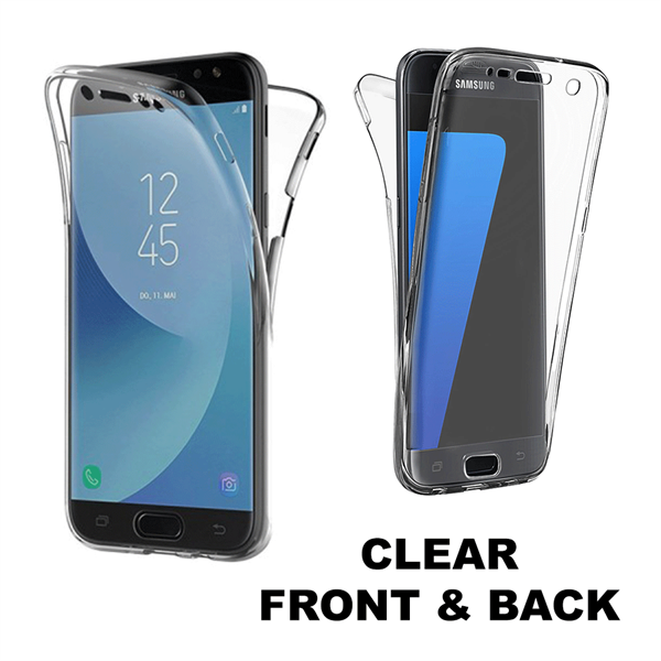 #Front/Back Clear Custodia in TPU trasparente Huawei P20 LITE