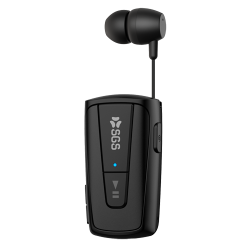 Auricolare Roller con filo retrattile Multipoint Bluetooth