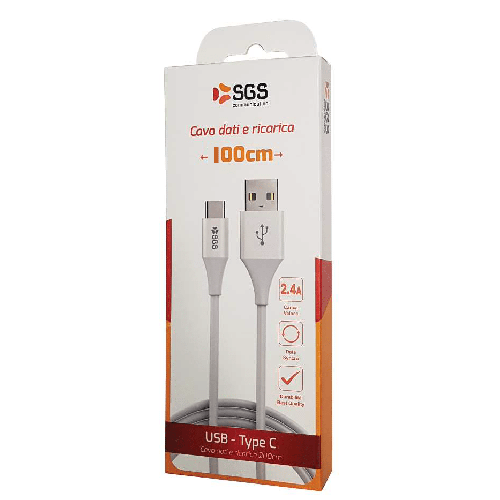 HUNDRED Type-C Cavo Dati/Carica Usb 1 Metro