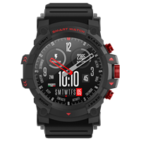 Saiet Smartwatch IP68 Rugged STW02 Nero Warrior