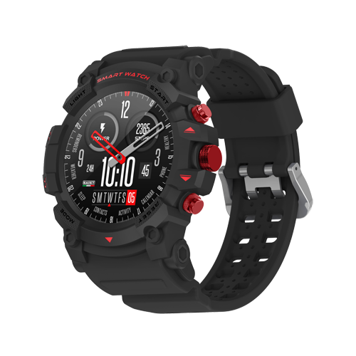 Saiet Smartwatch IP68 Rugged STW02 Nero Warrior