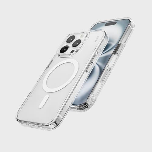 Clear Custodia in TPU Strong MAGSAFE Iphone 16 Pro