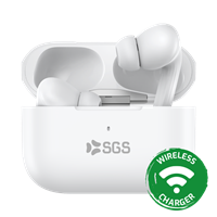 SGS AIR S5 Auricolari Wireless TWS Con Tecnologia ANC Col.White