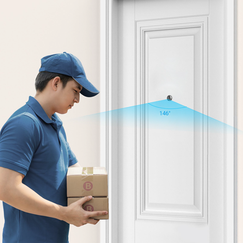 Ezviz HP2 Spioncino Senza Fili Chrome - 2MP Display 4.3