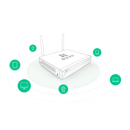Video Registratore - NVR 8 Canali WI FI H265 per Ezviz