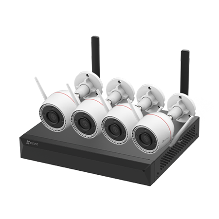 Ezviz - Kit Smart Home Camera con 4 H3C 4MP + NVR 8CH