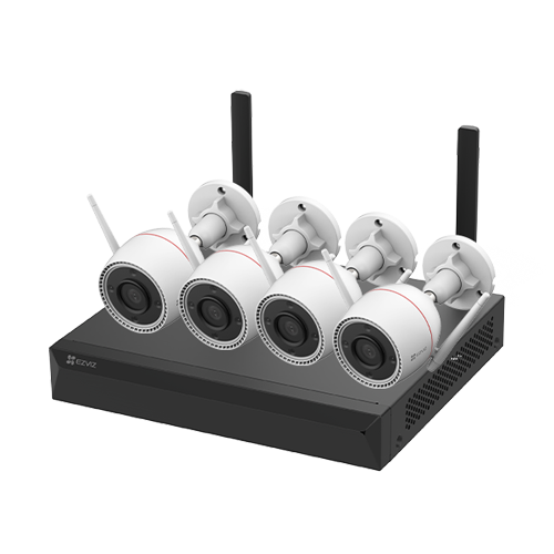 Ezviz - Kit Smart Home Camera con 4 H3C 4MP + NVR 8CH