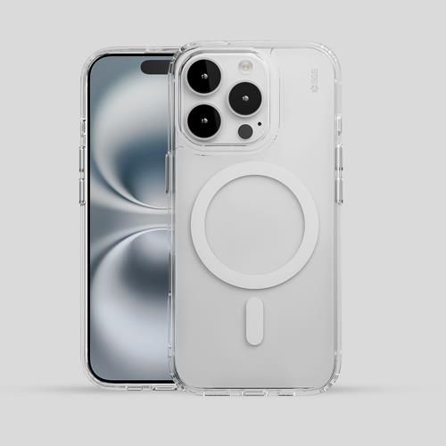 Clear Custodia in TPU Strong MAGSAFE Iphone 16e