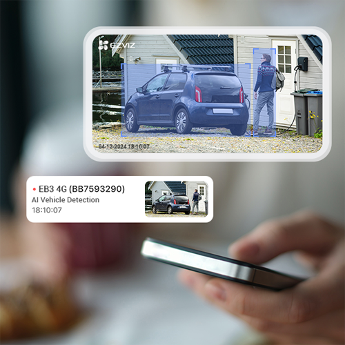 Ezviz EB3 4G LTE Modulo Sim Telecamera a batteria 2K Color Night