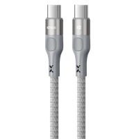 WIRE Cavo Dati/Carica 60W TypeC/TypeC 1 Metro Silver