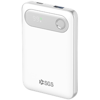 Powerbank 10000mAh Output USB/TPC - Input TPC - White Retrò