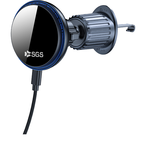 Supporto Magnetico Per Cellulare Con Ricarica Wireless 15W