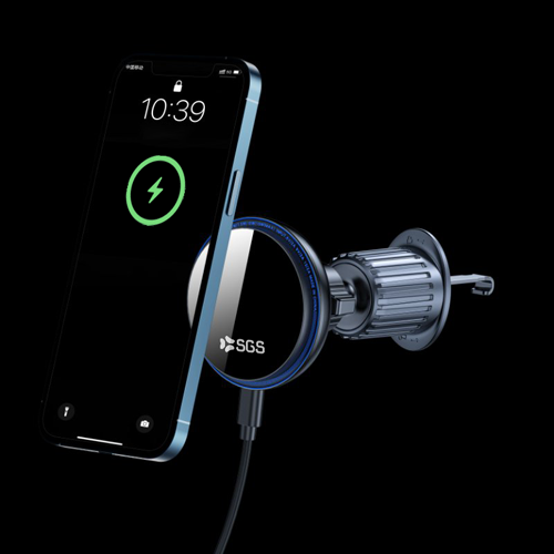 Supporto Magnetico Per Cellulare Con Ricarica Wireless 15W