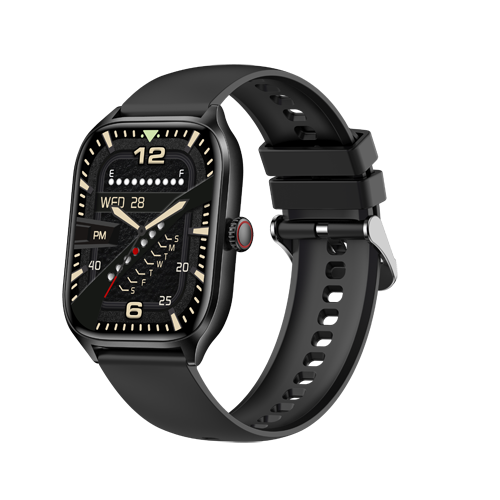 Smartwatch SGS Square LINK Doppio Cinturino Sml Pelle Blue + BK