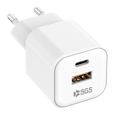Caricatore da casa - USB-C PD GAN 65w Dual