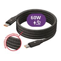 BRAID Cavo Magnetico PD60w Dati/Carica Typec/TypeC 1 Metro